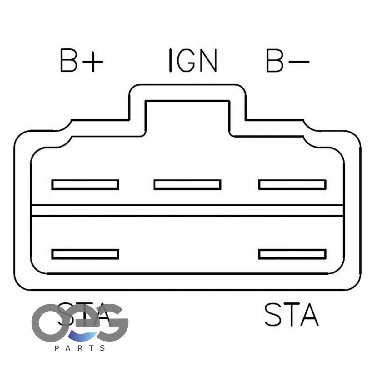Regulator Rectifier for Honda RT5000 (1986–1989) HT4213 31600-ZE2-861