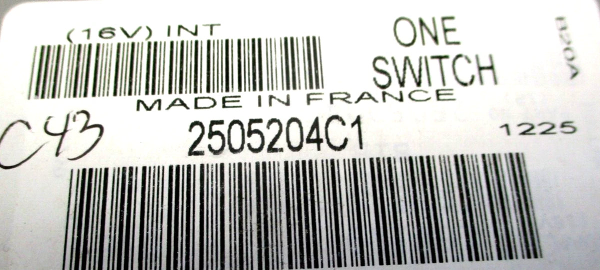 Power Mirror Door Switch Control for International (2505204C1)