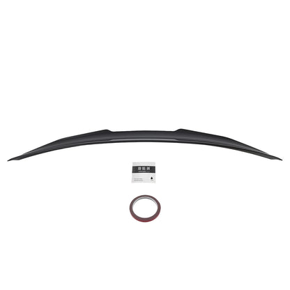 Rear Trunk Lip Spoiler Wing for Infiniti Q50 (2014–2024) ABS Plastic Black