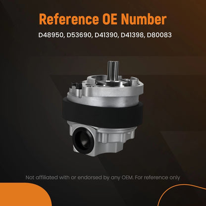 Hydraulic Pump D48950 D53690 D41390 D41398 D31254 for Case 480B 480C 580B 580C