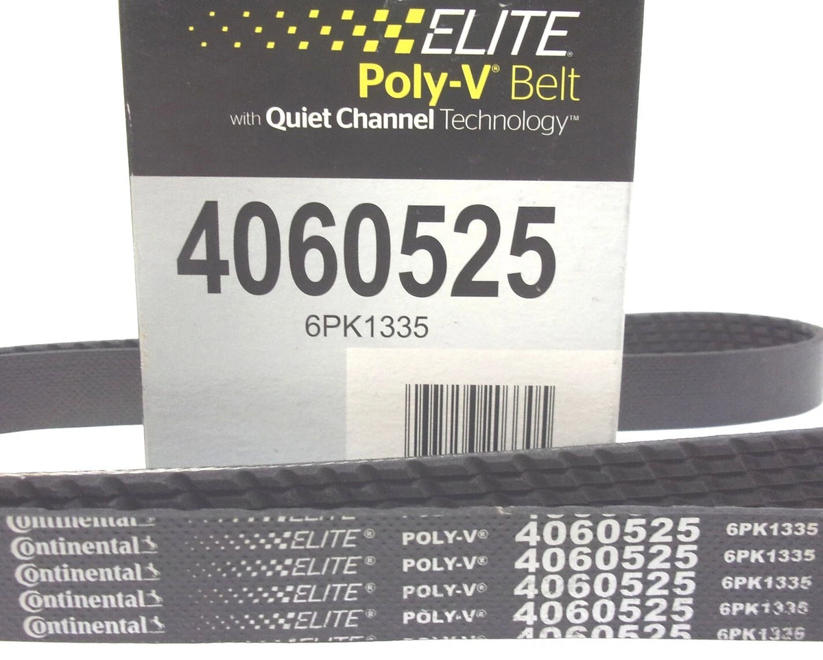 Continental Elite Poly-V Serpentine Belt 6PK1335 for