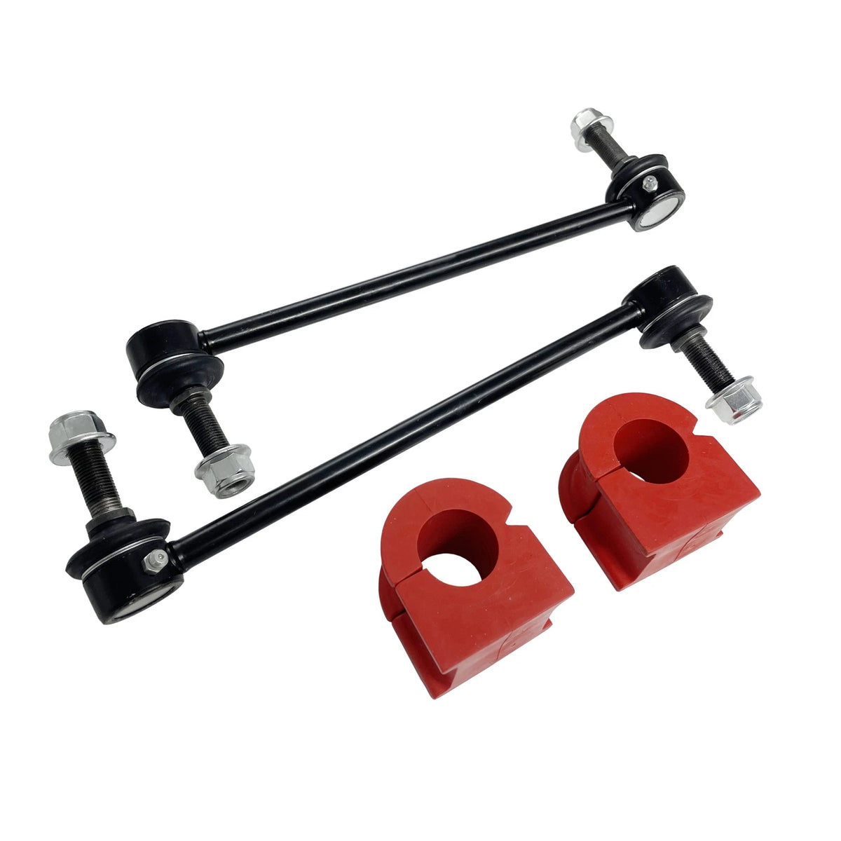 Set of 4 Front Sway Bar Links & Bushings for Ford Mustang (2005–2010)