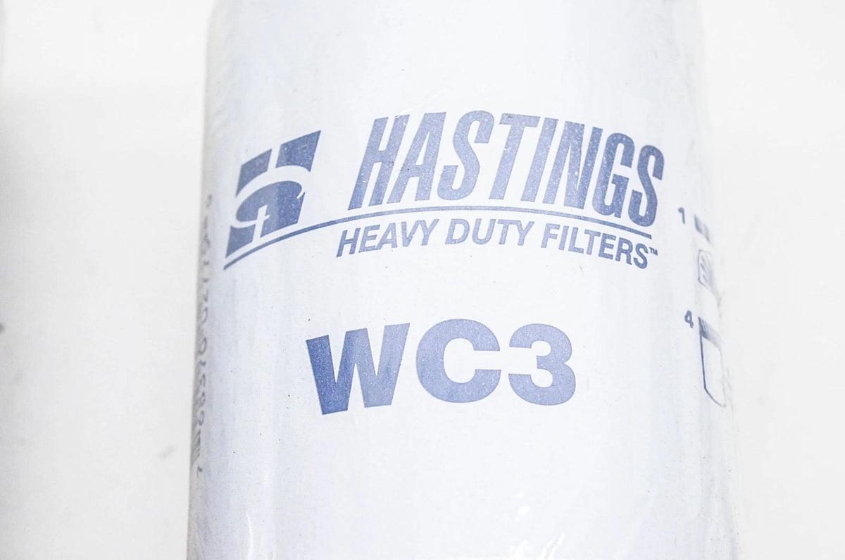 Hastings WC3 Coolant Filter for Various Makes and Models (NOS)