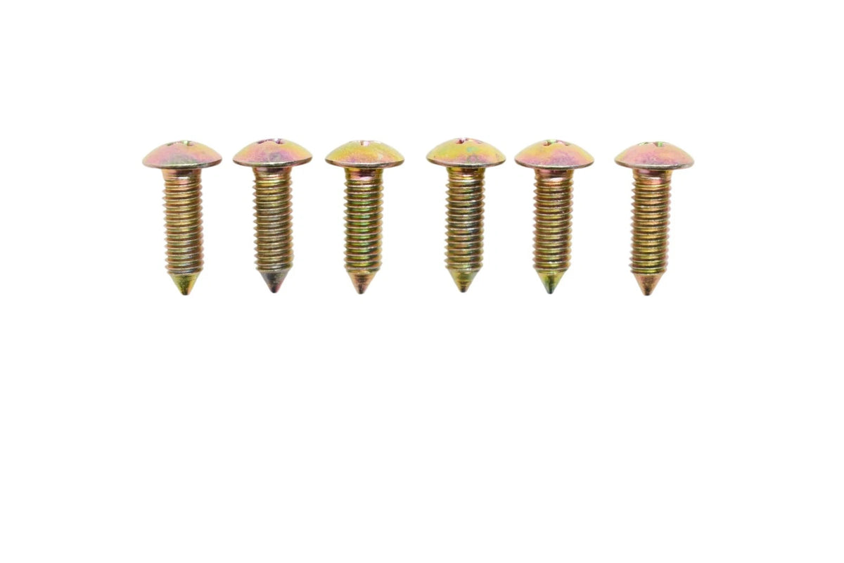 Set of 6 Outside Mirror Plate Retaining Screws for Ford (F32Z-17A746-B)
