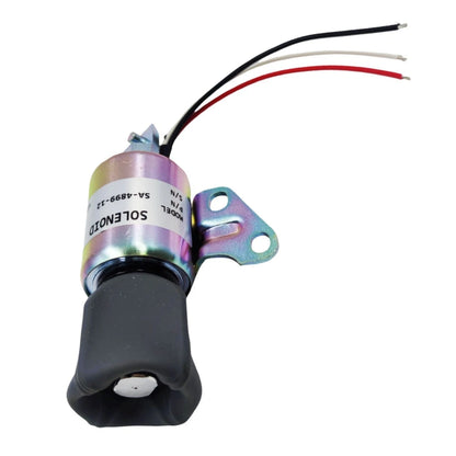 Fuel Shut-Off Solenoid 16851-57723 SA-4899-12 for Kubota D722 D902 Z482