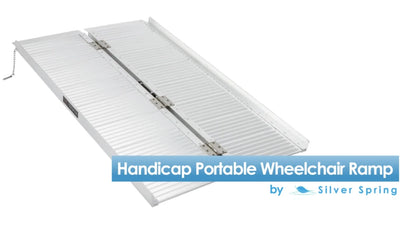 Folding Mobility Ramp for Silver Spring SCG-5 (600lb Capacity, 5' Long)
