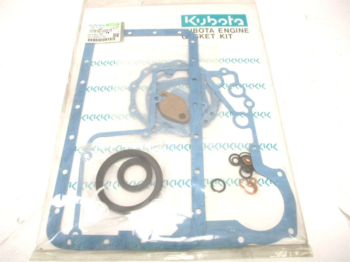 Lower Gasket Kit for Kubota V1100 V1200 (07916-29315)