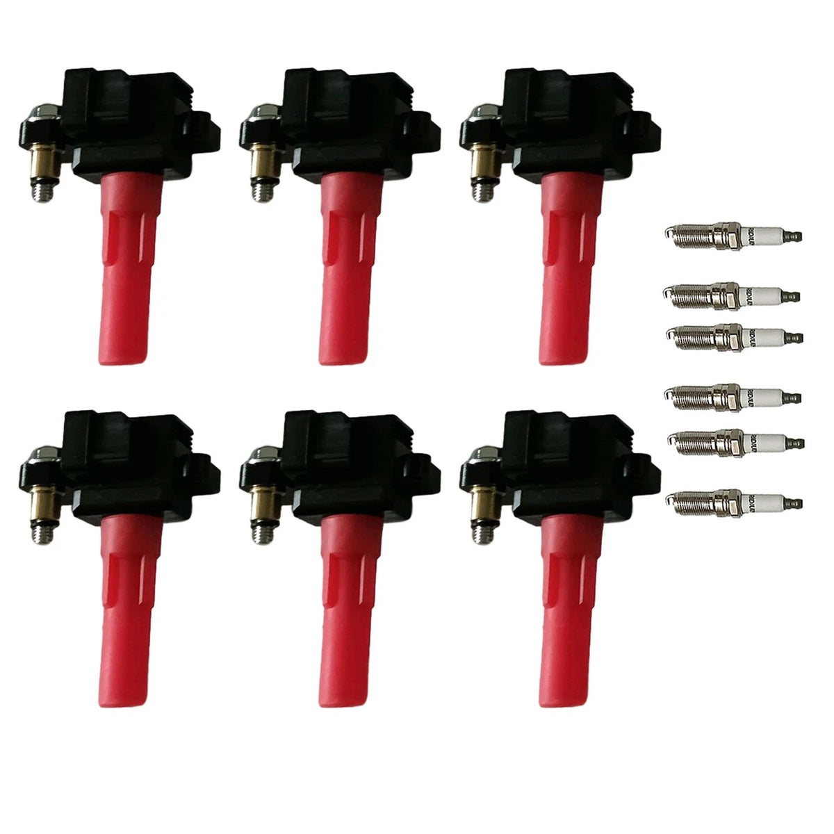 6X Ignition Coil & Spark Plug for Subaru B9 Tribeca (2006–2007) UF287