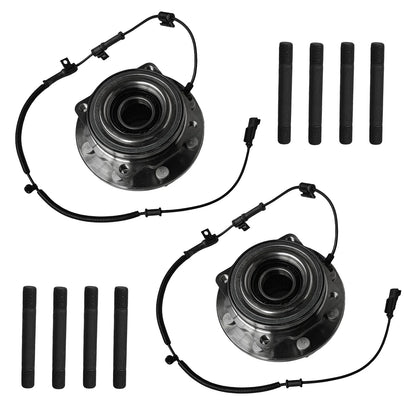 2X Wheel Hub & Bearing Assembly 515131 for Ford F-350 Super Duty (2011–2016) 4WD