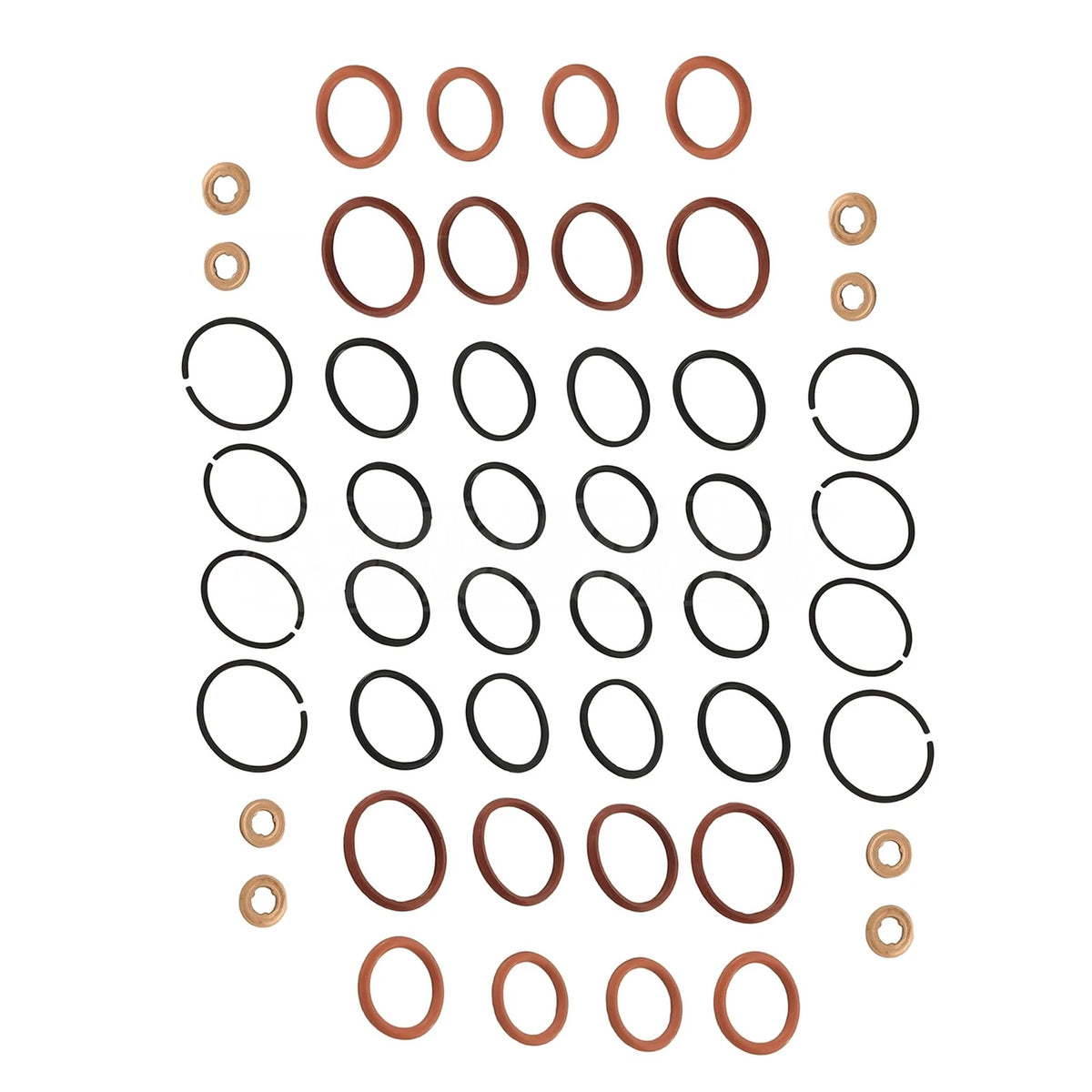 4X Fuel Injector O-Ring Set for Ford F450 F550 (1999–2003)