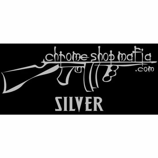 Chrome Shop Mafia Decal for Universal Fit (7 Inch)