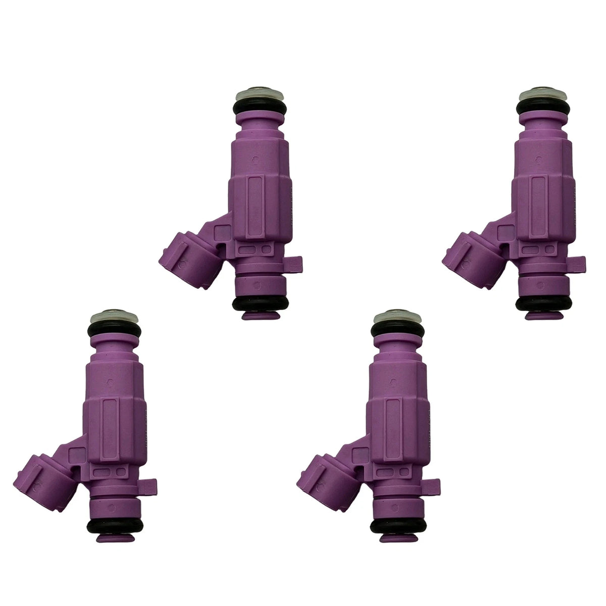 Set of 4 Fuel Injectors for Hyundai Accent (2006–2011) & Kia Rio/Rio5 (2009–2011) 1.6L DOHC