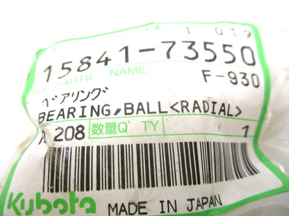 Radial Ball Bearing for Kubota G3200 G4200 G5200H G6200H (OEM 15841-73550)