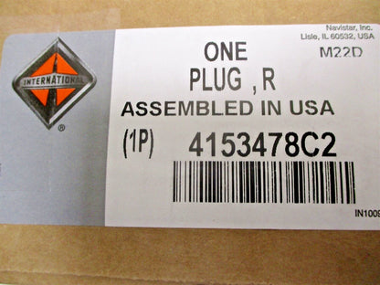Shark Fin Roof Antenna Plug for International (4153478C1, 4153478C2)