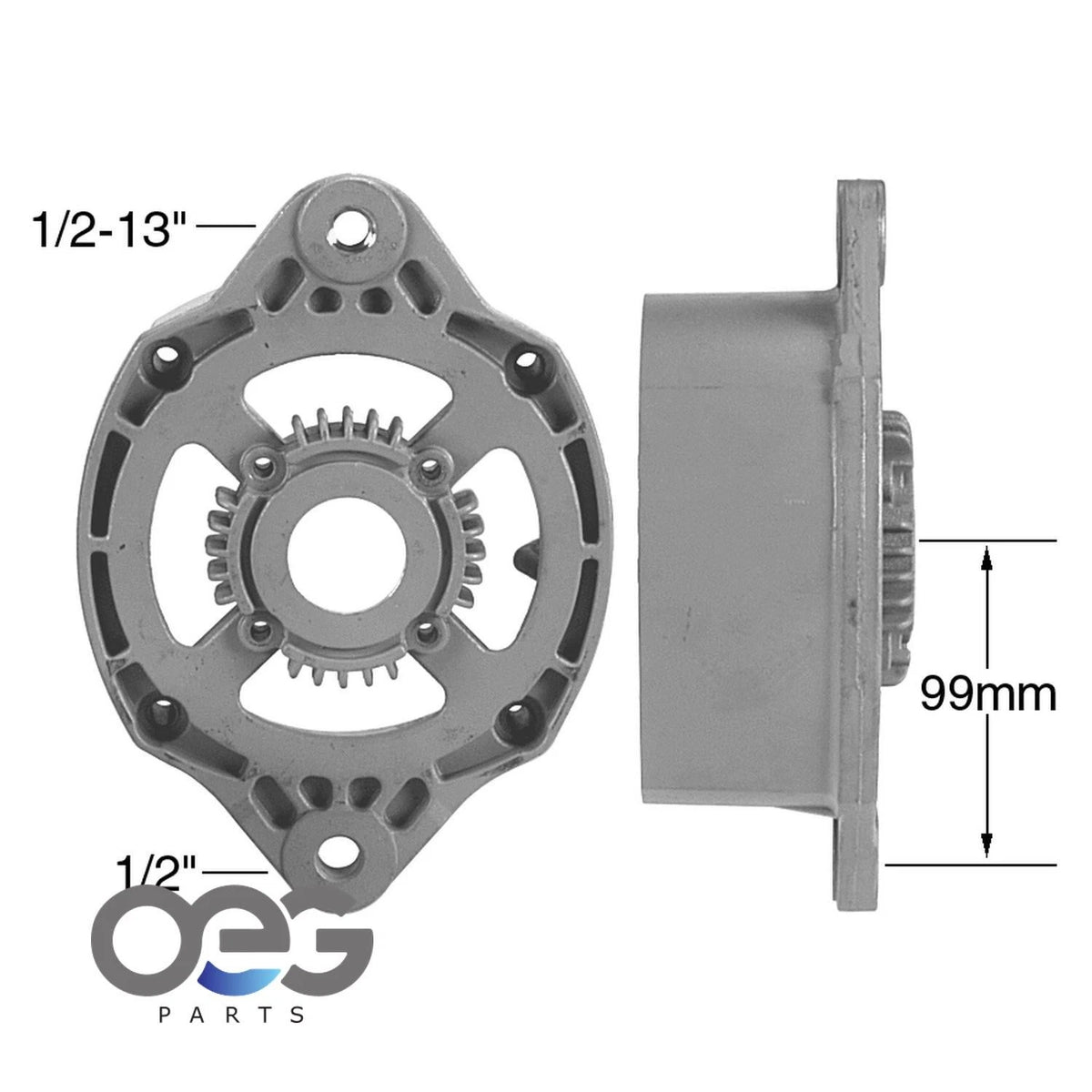 Alternator Frame DE for Autocar ACL 12.1L 14.0L 7.0L 9.0L (1981–1986) AZDR4168