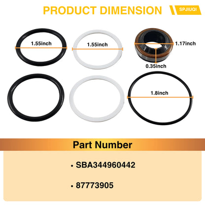 Steering Cylinder Seal Kit 87773905 SBA344960442 for CIH NH DX48 TC35 TC45 2120