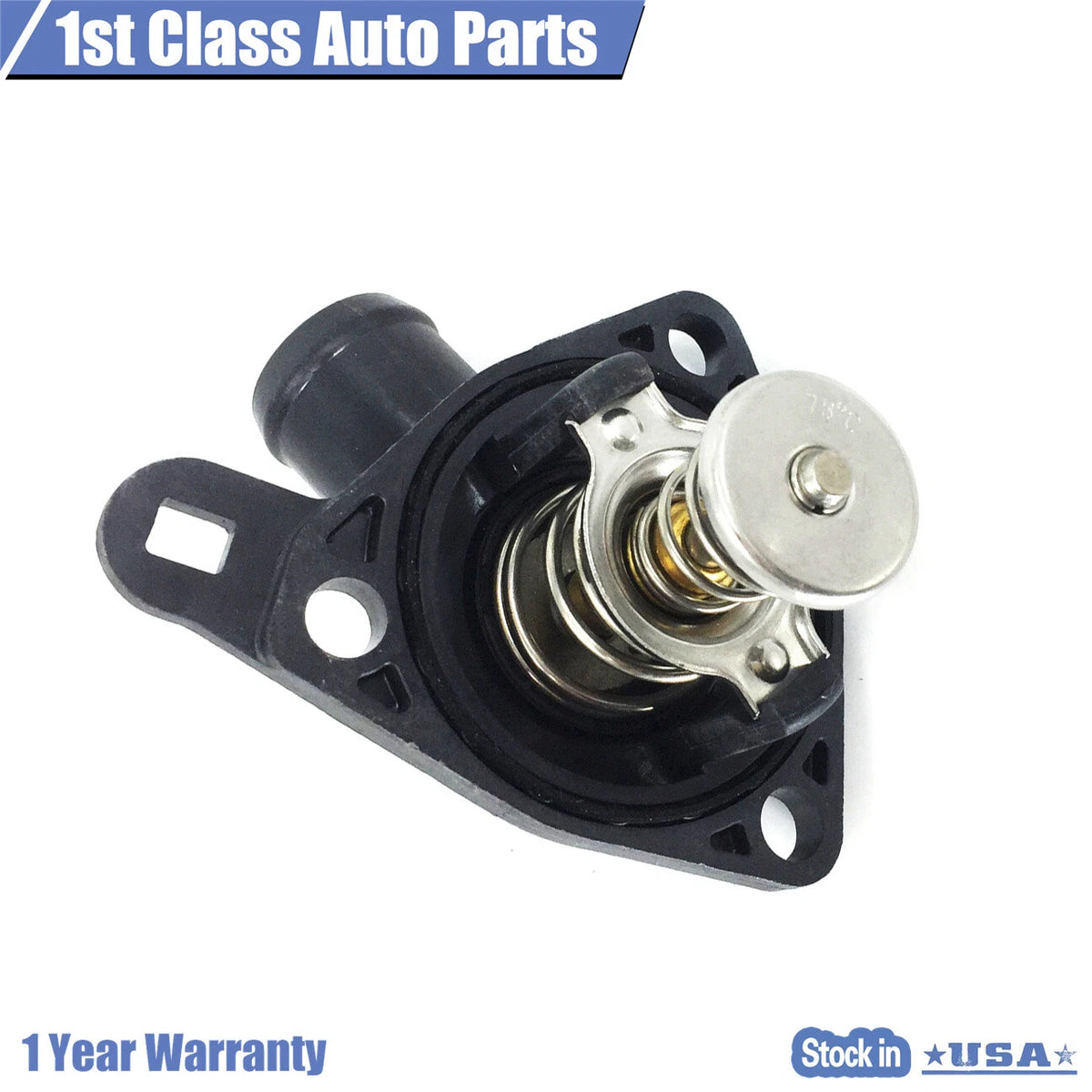 Engine Coolant Thermostat with Housing for Acura RSX Honda Civic SI CR-V (2002–2006)