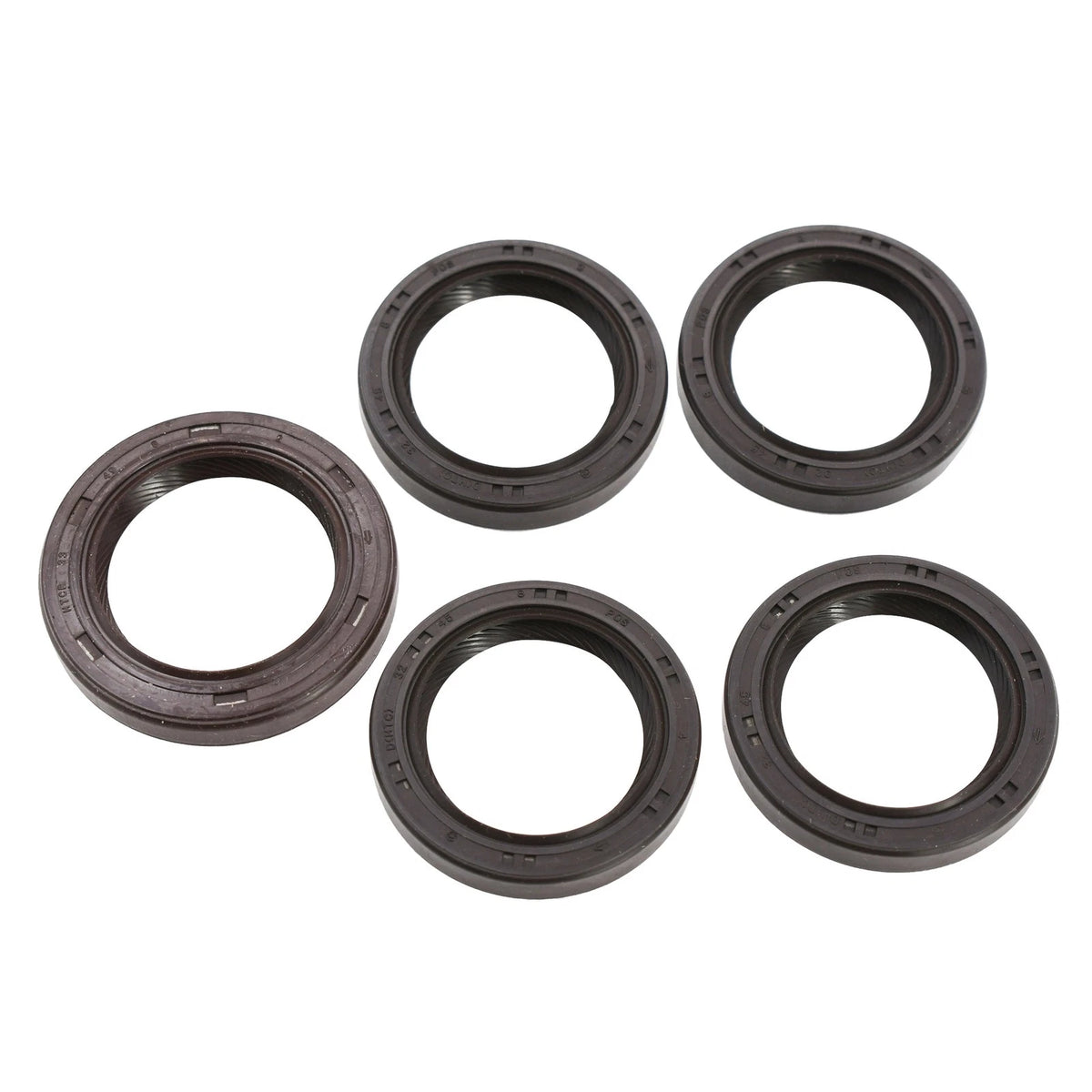 Set of 2 Front Camshaft Crankshaft Oil Seals for Subaru Legacy