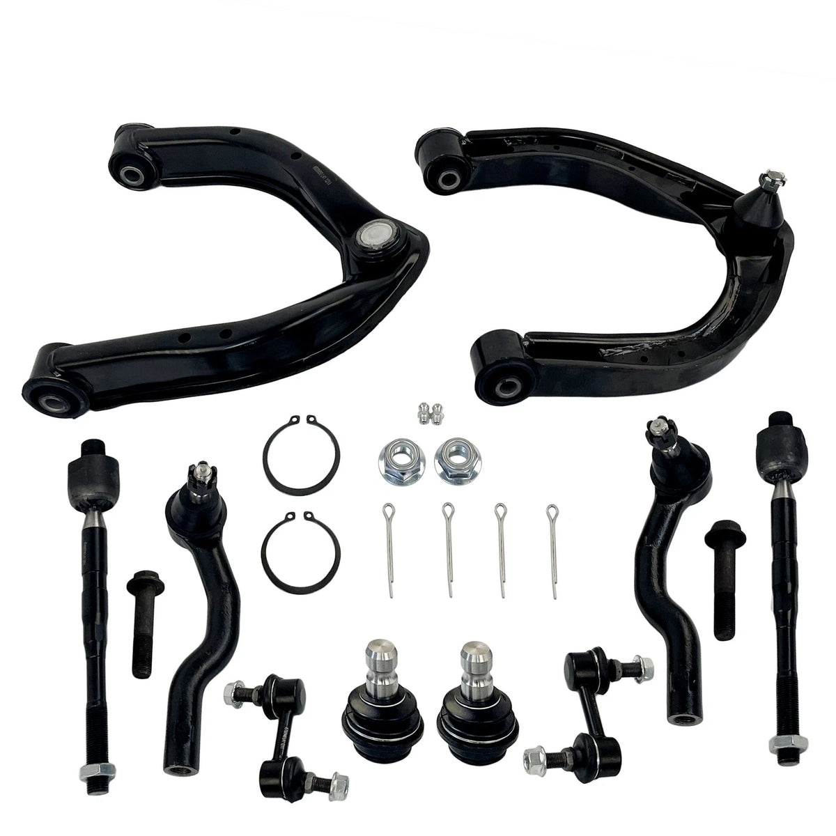 10Pcs Front Upper Control Arm Sway Bar Tie Rod for Nissan Armada QX56 (2004–2019)
