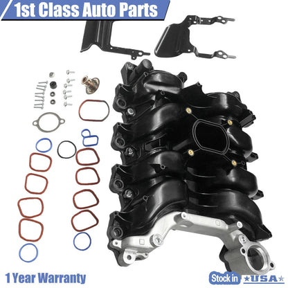 Intake Manifold Set for Ford Lincoln Mercury 4.6L (1996–2000) w/ Gasket & O-Rings