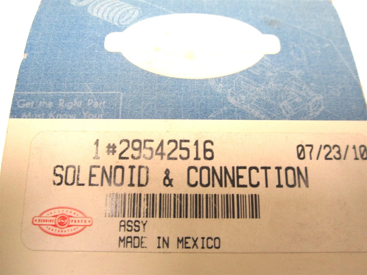 Allison Solenoid and Connection Assembly for