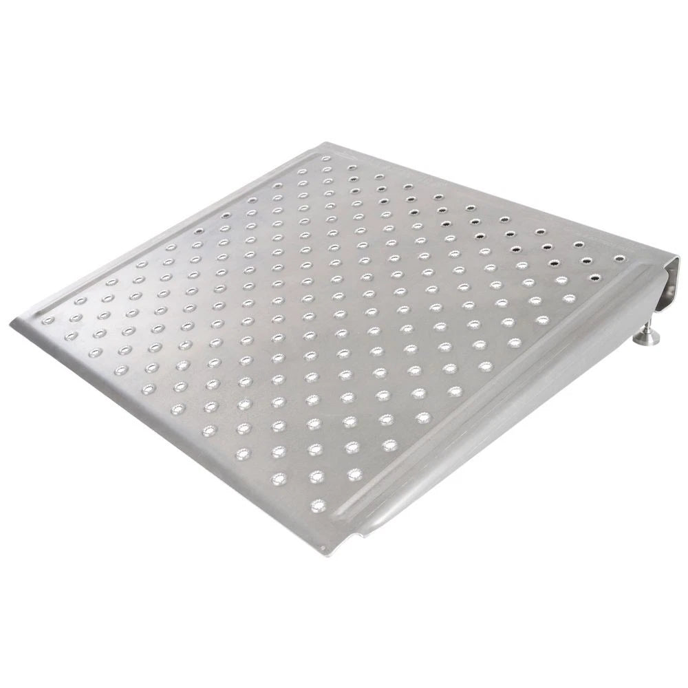 36" Wheelchair Door Threshold Ramp, 600 lb Capacity, Adjustable