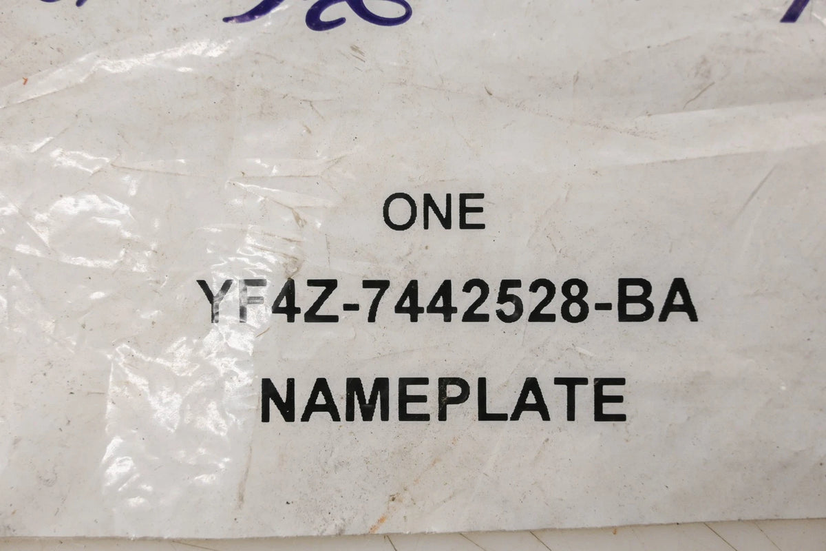 OEM Self-Adhesive Sable GS Nameplate for Ford (YF4Z-7442528-BA)