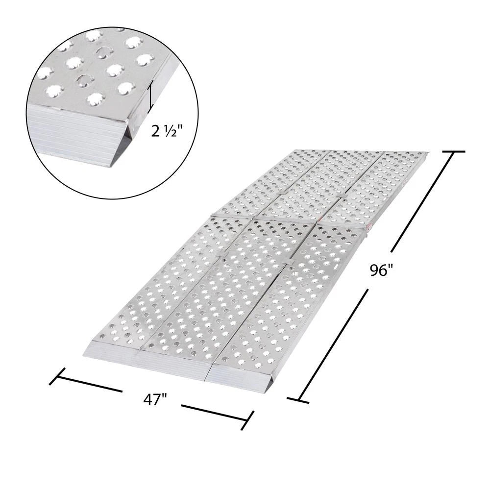 8' Arched Folding Trike Ramp for Big Boy MF3-9647-EZ