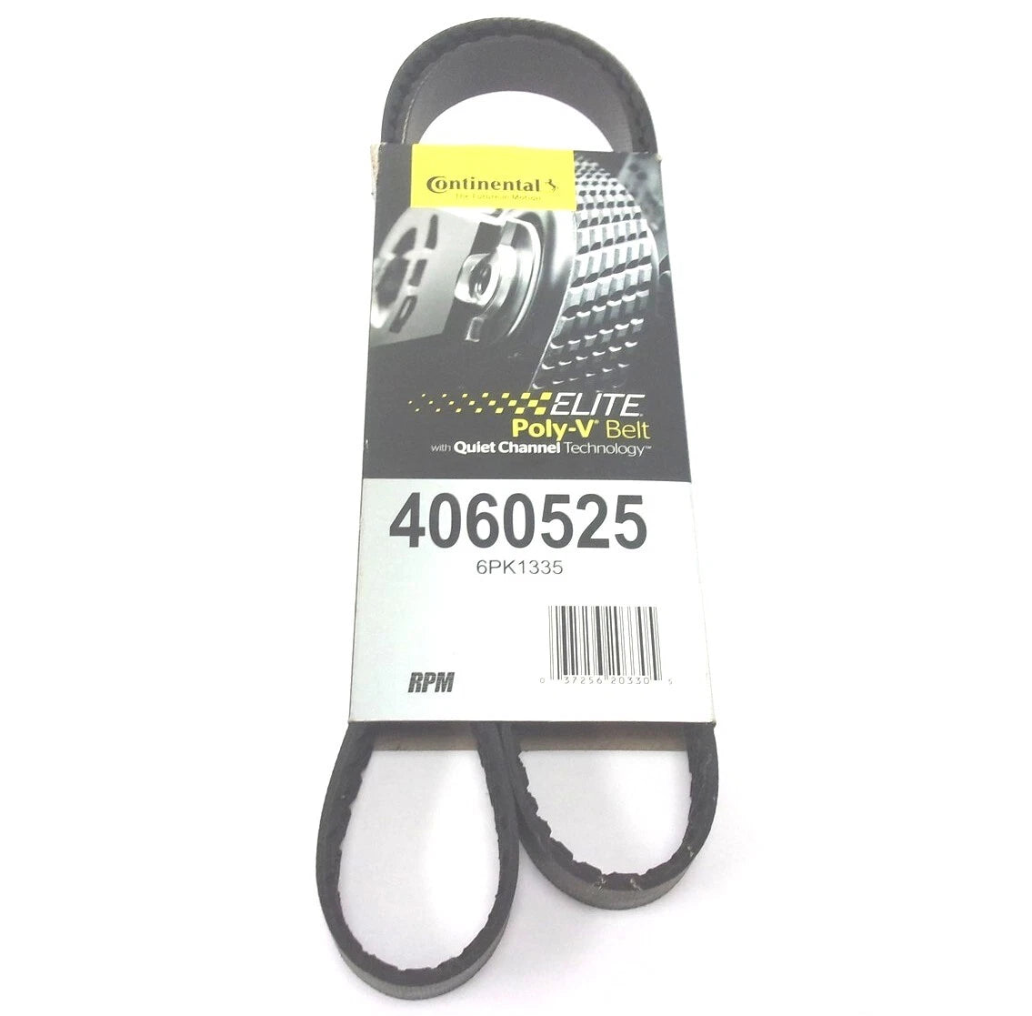 Continental Elite Poly-V Serpentine Belt 6PK1335 for