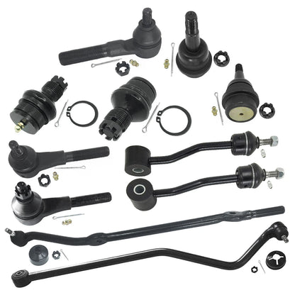 Ball Joint, Sway Bar Link, Tie Rod, Track Bar for Jeep Wrangler TJ (1997–2006)