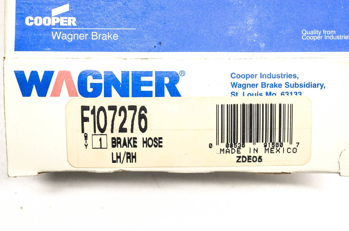 Brake Hose for Wagner F107276 (NOS)