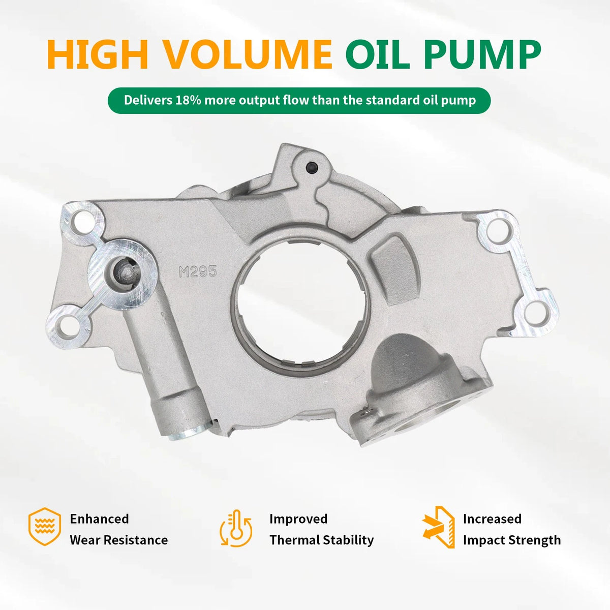 High Volume Oil Pump Timing Chain Kit for Chevrolet GMC 4.8L 5.3L 6.0L (HV)