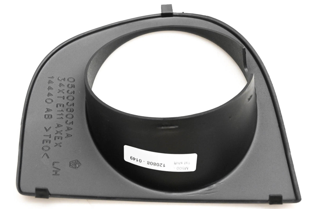 Left Bumper Fog Lamp Bezel for Mopar (05303603AA, 5303603AA)