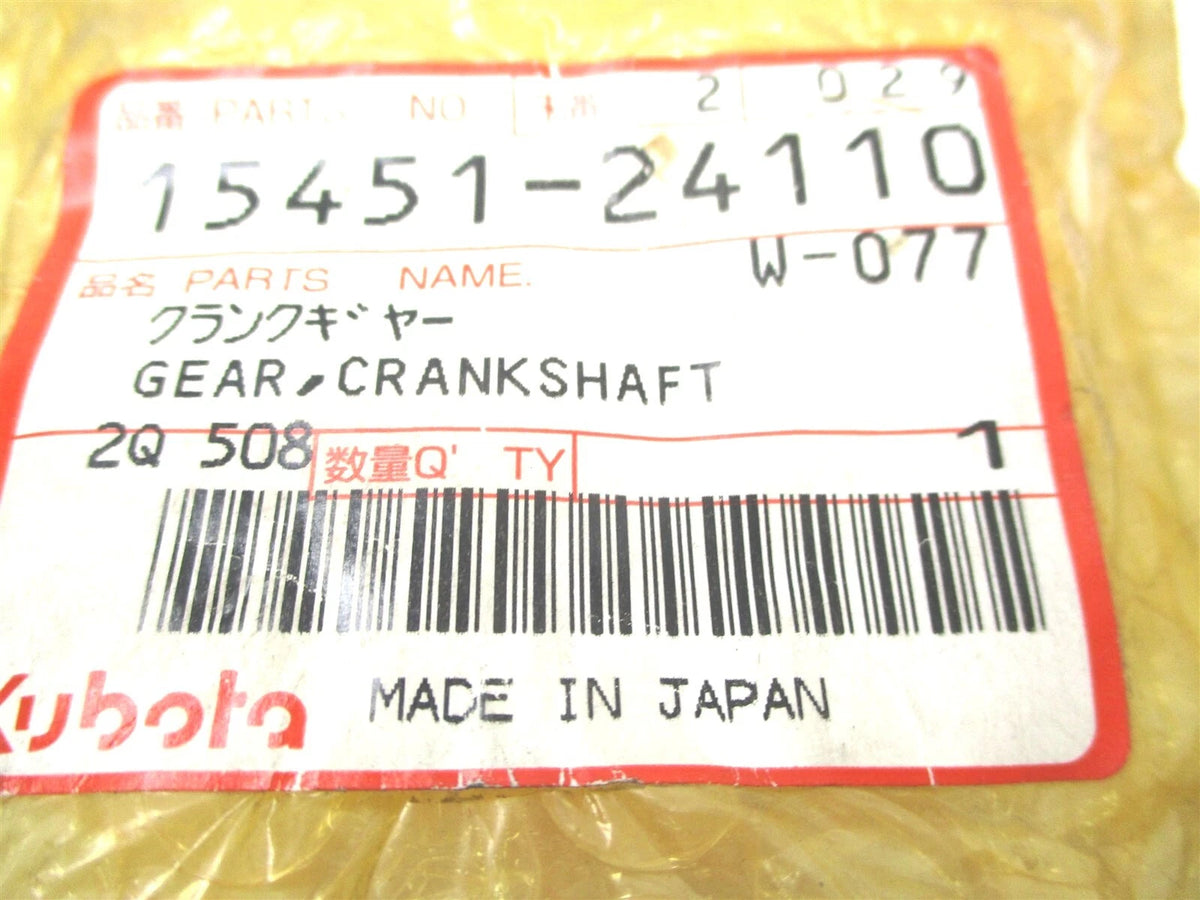 Crankshaft Gear for Kubota M5500 M6030 M7030 M8030 (15451-24110)