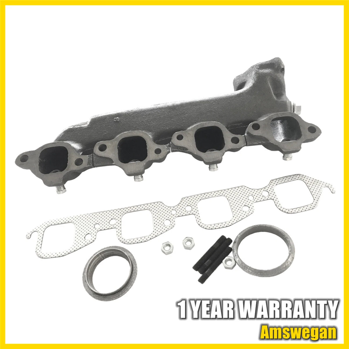 Left Exhaust Manifold for Chevy C10 C20 GMC C1500 C2500 (1970–1986) 674-159