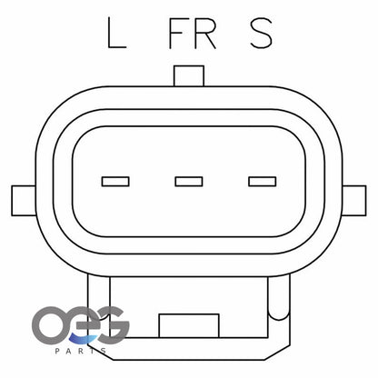 Regulator for Ford Lincoln Mazda (2001–2004) VP4L1U-10C359-AA