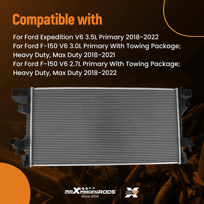 Direct Fit Radiator for Ford F-150 3.5L V6 (2017–2022) HL3Z8005B