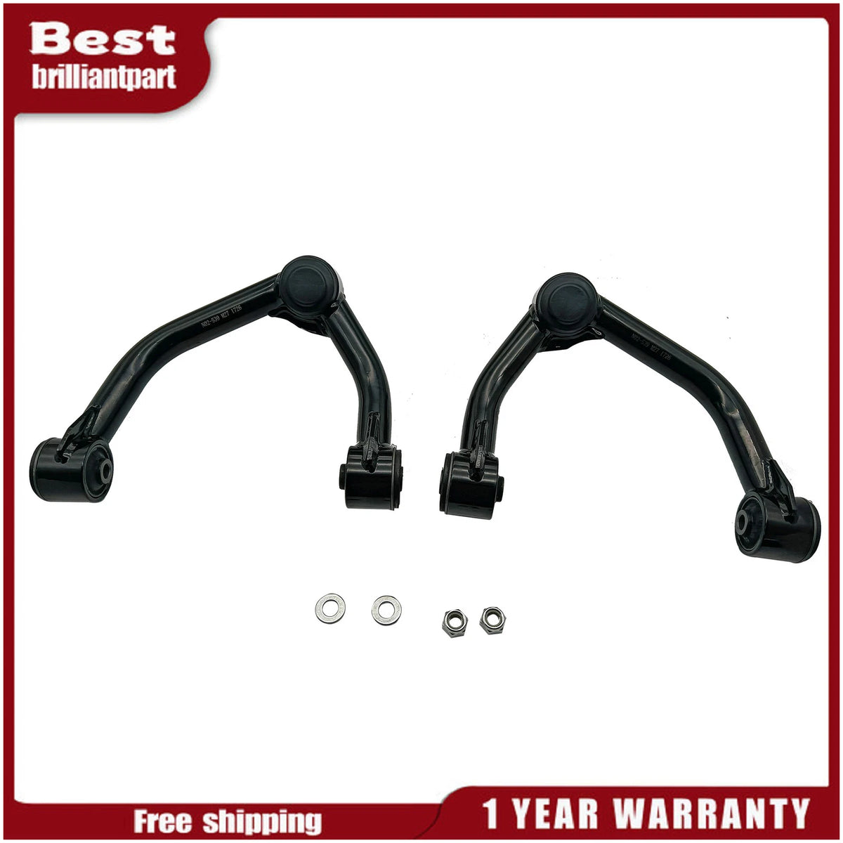 Set of 2 Front Upper Control Arms for 2015-2021 Chevy Colorado GMC Canyon