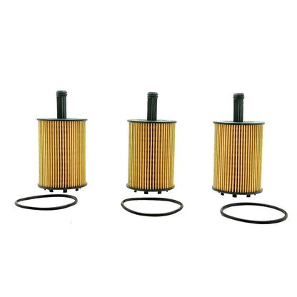 3X Engine Oil Filters for Audi A3/TT Quattro, VW Jetta, Golf, CC, Beetle (57083)