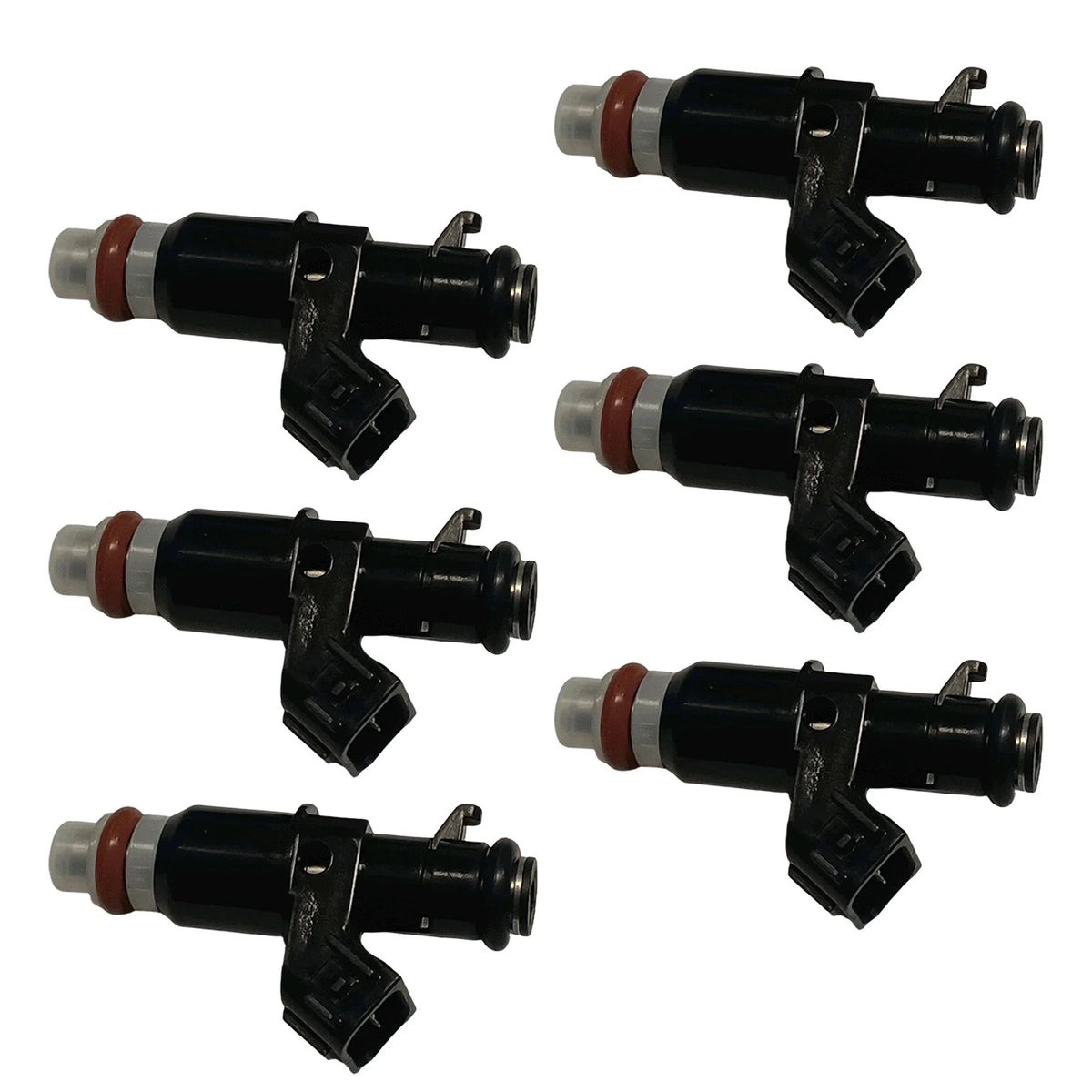 Set of 6 Fuel Injectors for Acura TL Honda Odyssey Accord Pilot Saturn Vue