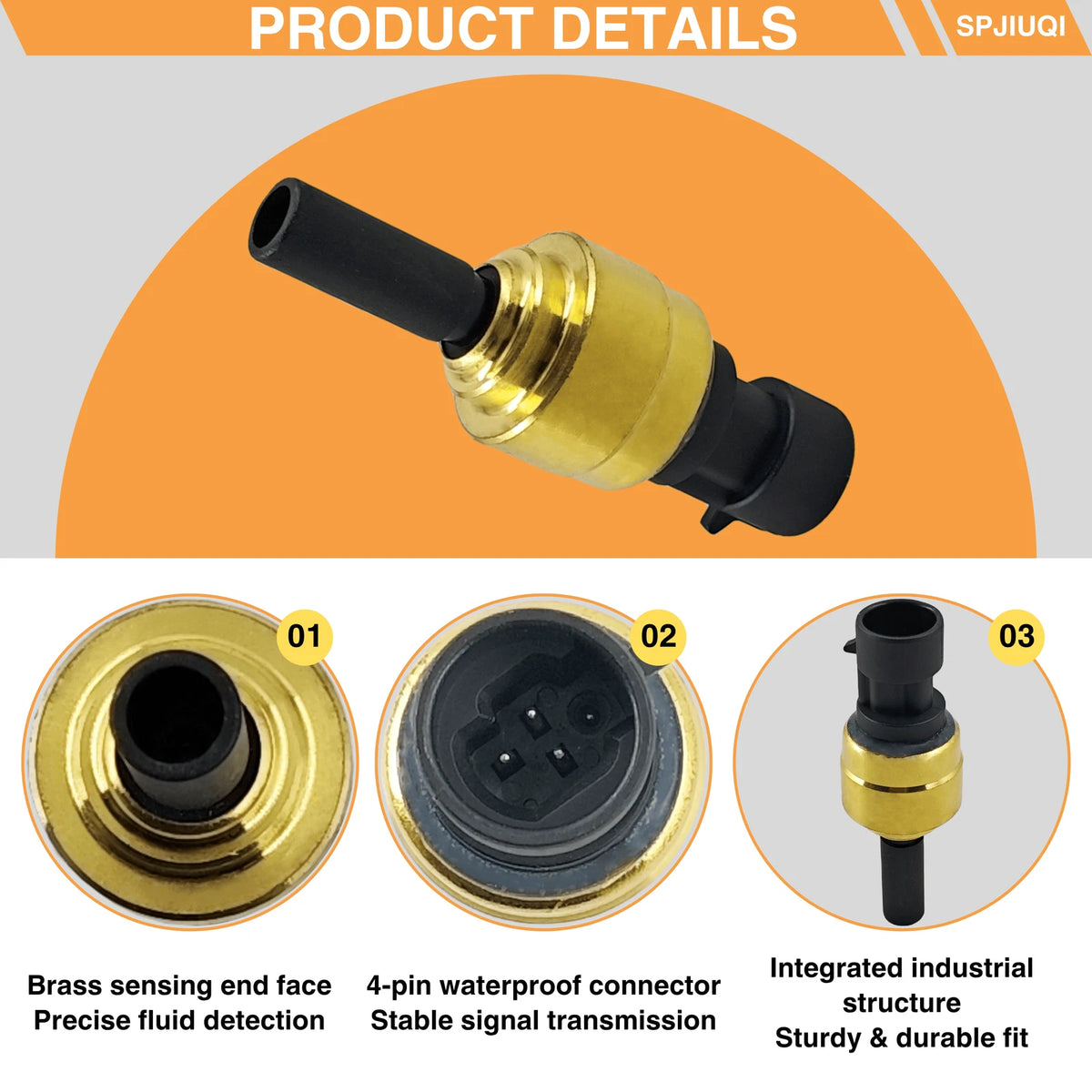 Air Pressure Sensor for Volvo Mack VNL VNM VHD (20476992, 64MT475M, 20824479)