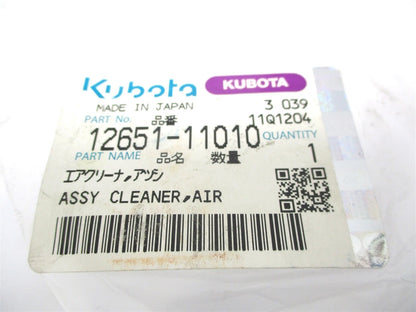 Air Cleaner Assembly for Kubota (12651-11010, 12606-11010)
