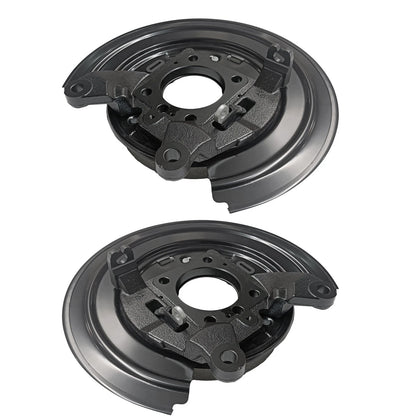 2X Rear Brake Backing Plate Dust Shield for Ram 1500 (2013–2018, 2019–2021 Classic)