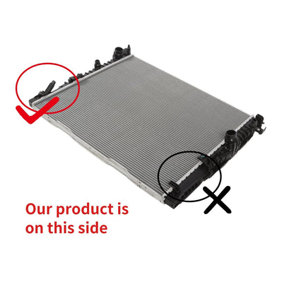 Aluminum Radiator for BMW 530i 540i 740i (2017–2019) 17118743663