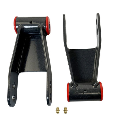 1"-2" Drop Kit Leaf Spring Leveling Shackles for Ford F150 F100 (1973–1996)