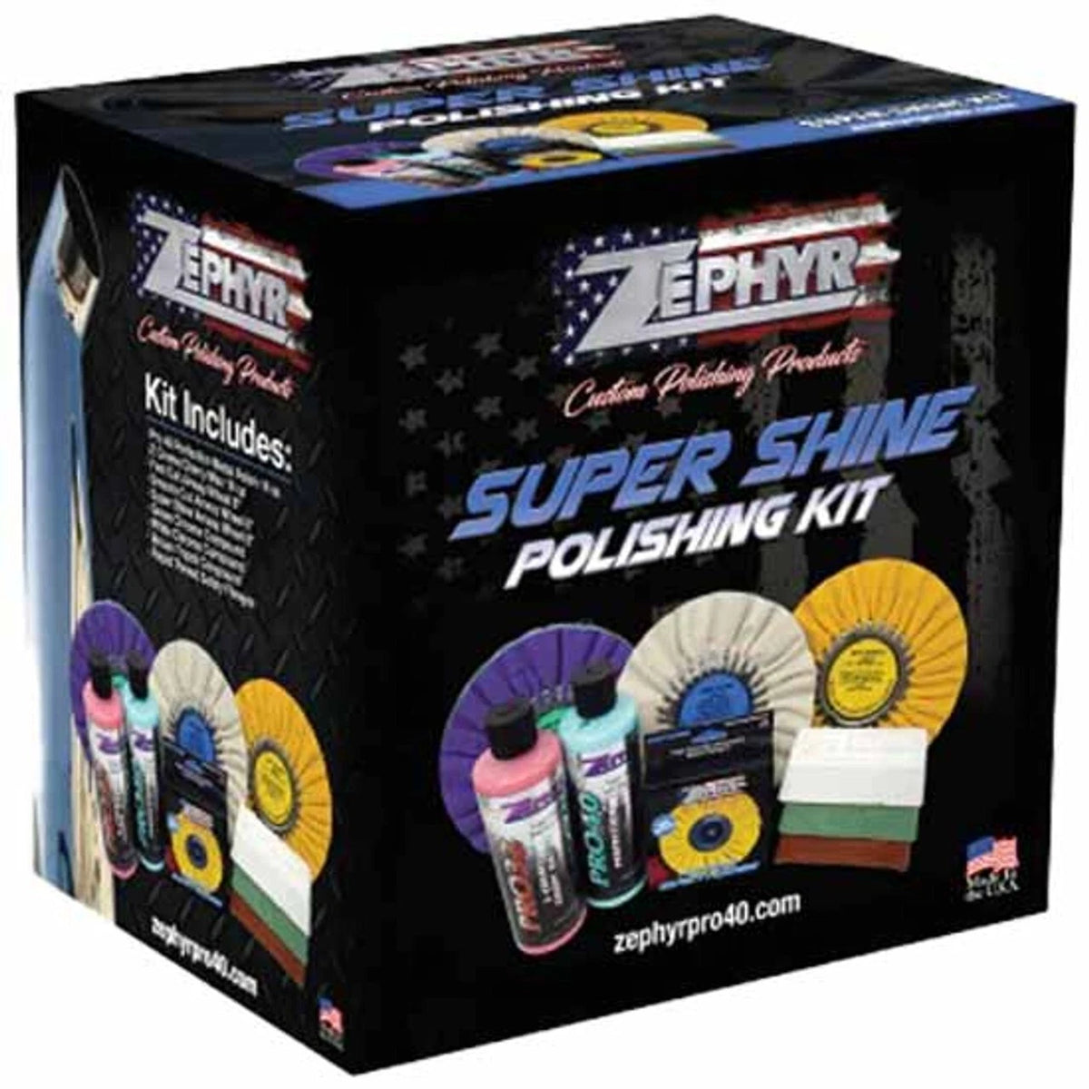 Polishing Kit for Zephyr (Includes Airway Shine Wheels, Rouge Bars, Pro40)
