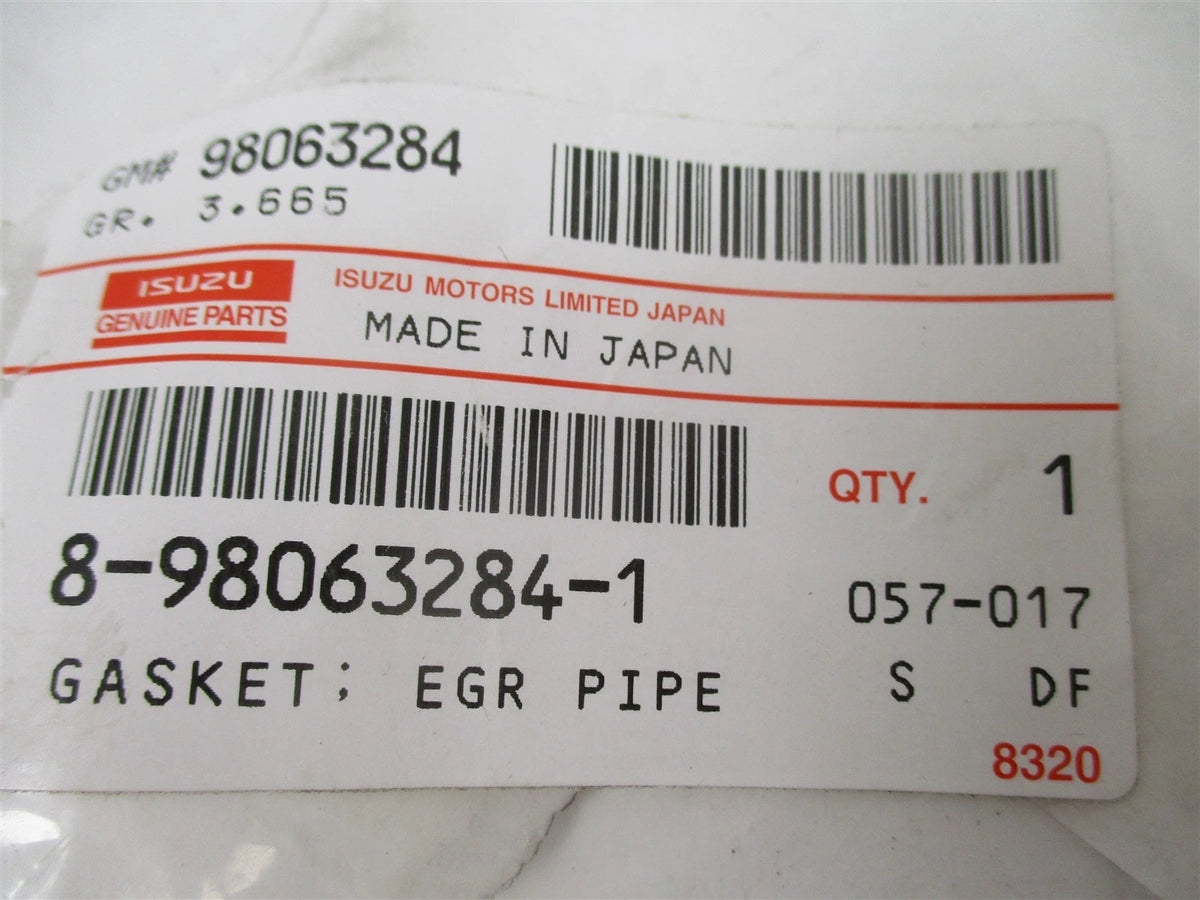 EGR Valve Gasket for Isuzu NPR 4JJ1 3.0L (2011–2017) 8-98063284-1
