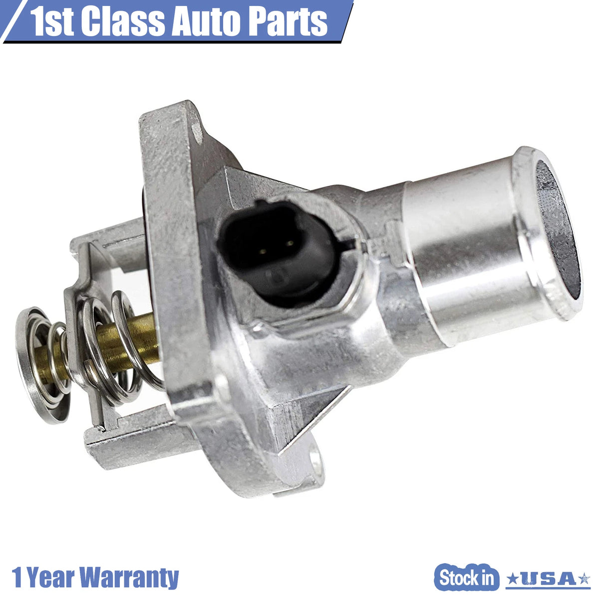 Engine Coolant Thermostat & Housing for Chevrolet Aveo Sonic Cruze (2009–2016)