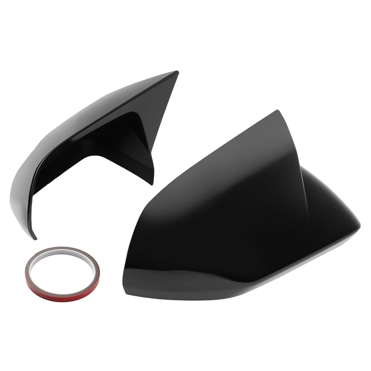 Door Mirror Housing for Ford Mustang (2015–2023) FR3B-17683 FR3Z-17682 Black