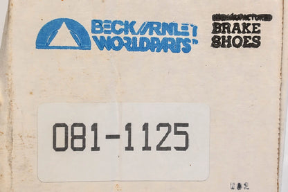 Drum Brake Shoe Kit for Beck/Arnley (081-1125)